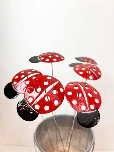 Enamel Copper Ladybug
