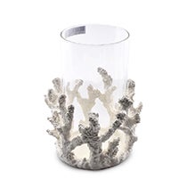 Coral Sea Glass Candleholder