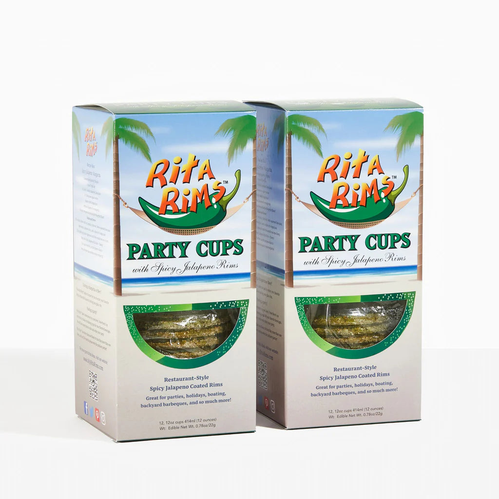 Spicy Jalapeno Pre-Rimmed Cocktail Cups