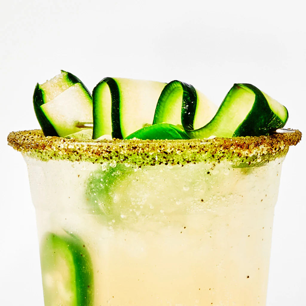 Spicy Jalapeno Pre-Rimmed Cocktail Cups