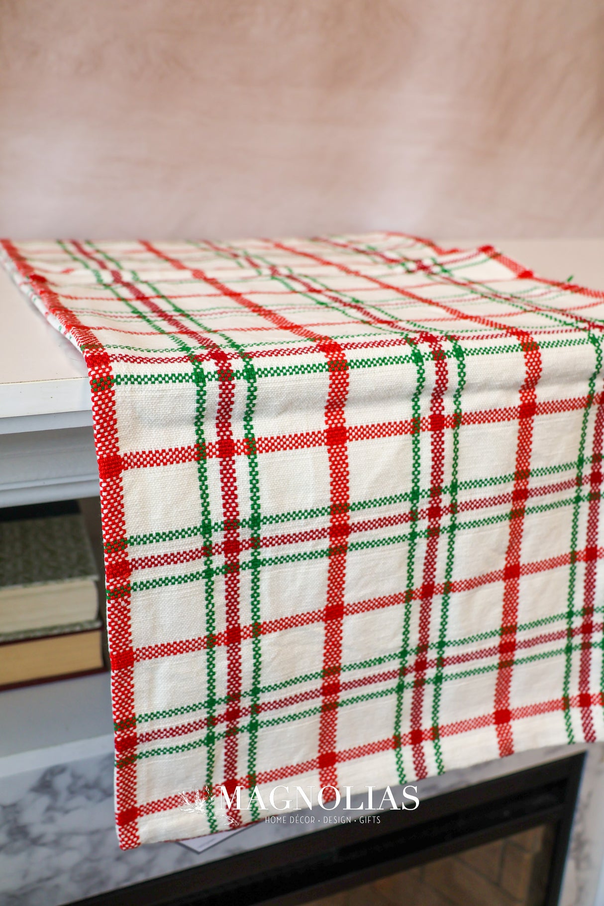 Holiday Party Plaid Table Runner