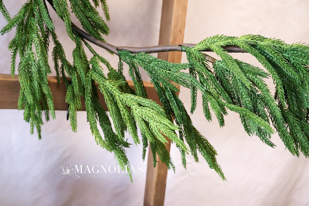 5' Real Touch Norfolk Pine Garland