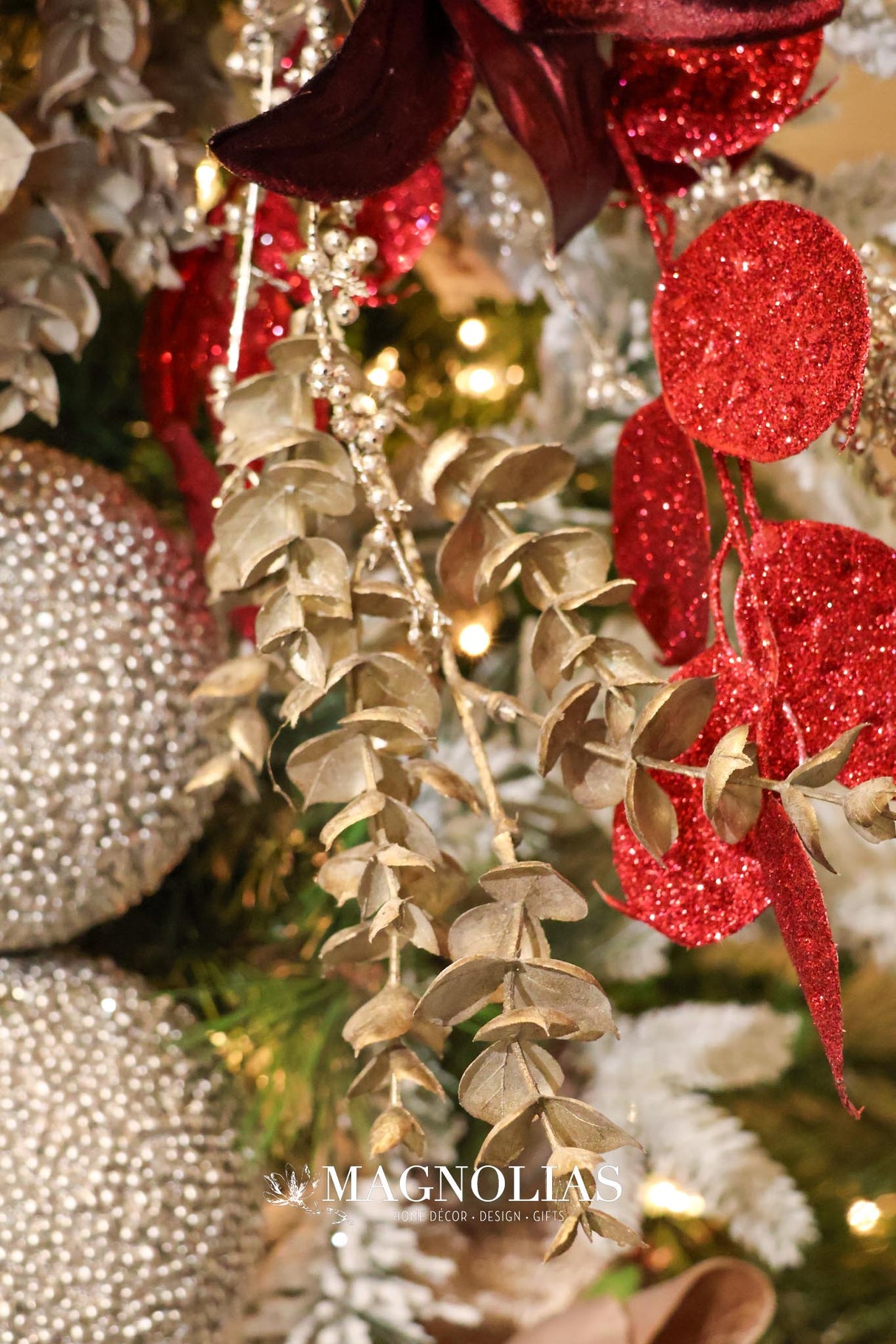 Elowen Pewter Eucalyptus Spray