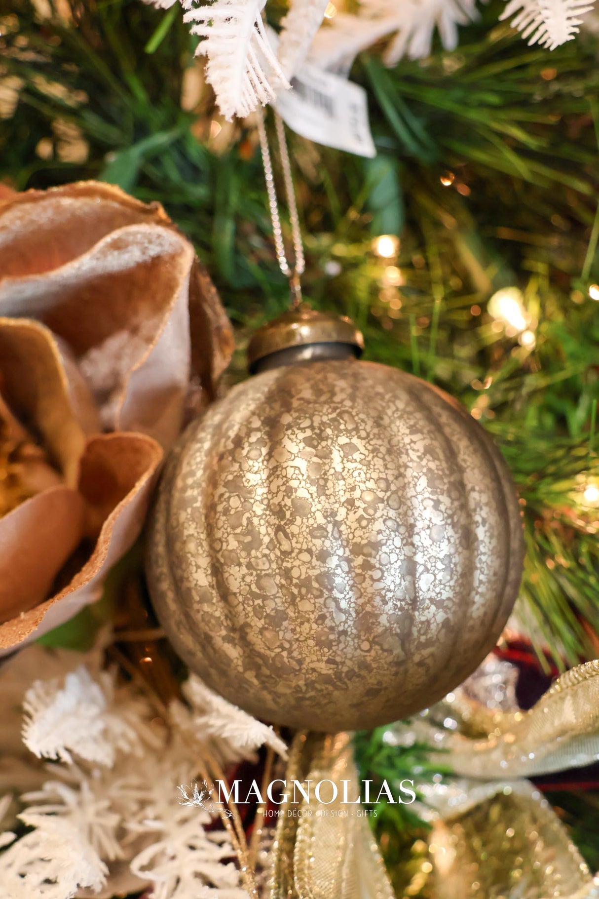 Magic Holiday Glass Ornament