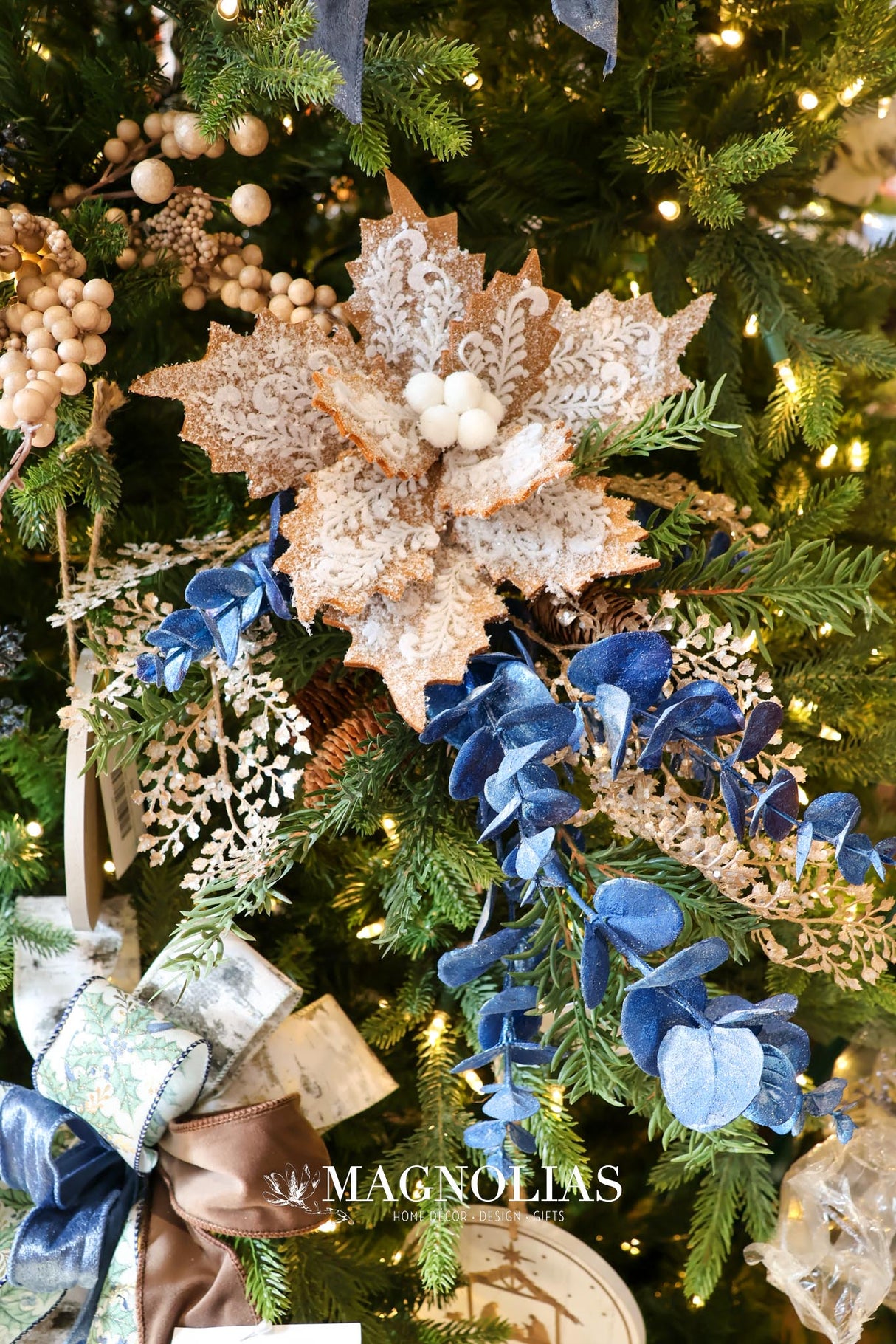 Wish Noble Fir & Pinecone Pick