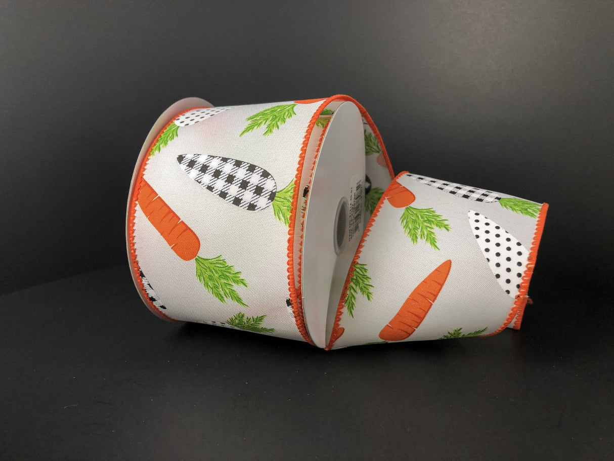 2.5" Crunchy Carrot Ribbon Bolt