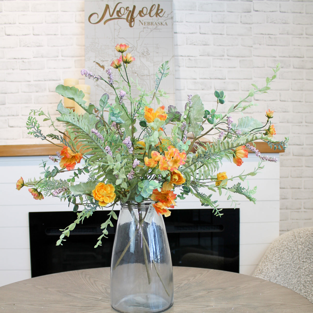 Mini Ranunculus & Sage Bush