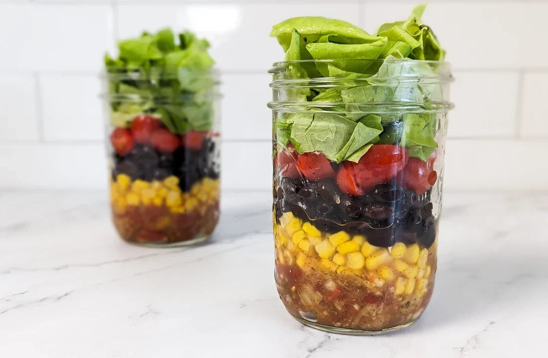 Southwest Mason Jar Salad Recipe