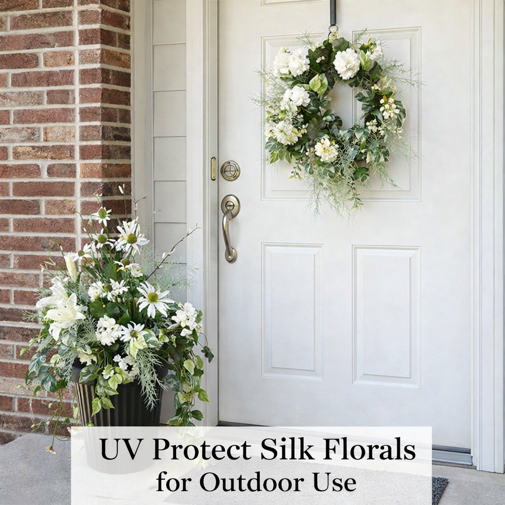 UV Protect Silk Florals: The Best Outdoor Faux Flowers for Long-Lasting Beauty
