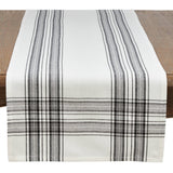 Refined Classic Plaid Table Runner