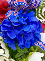 25" Old Glory Vertical Swag