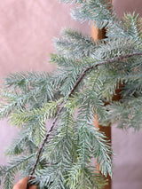6' Snowy Sitka Spruce Garland