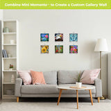 Colorful Hydrangeas Metal Mini Art