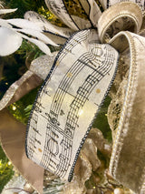 15" Champagne Melody Bow