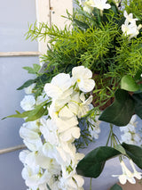 27" UV Protect Natural Charm Hanging Basket