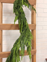 5' Real Touch Norfolk Pine Garland