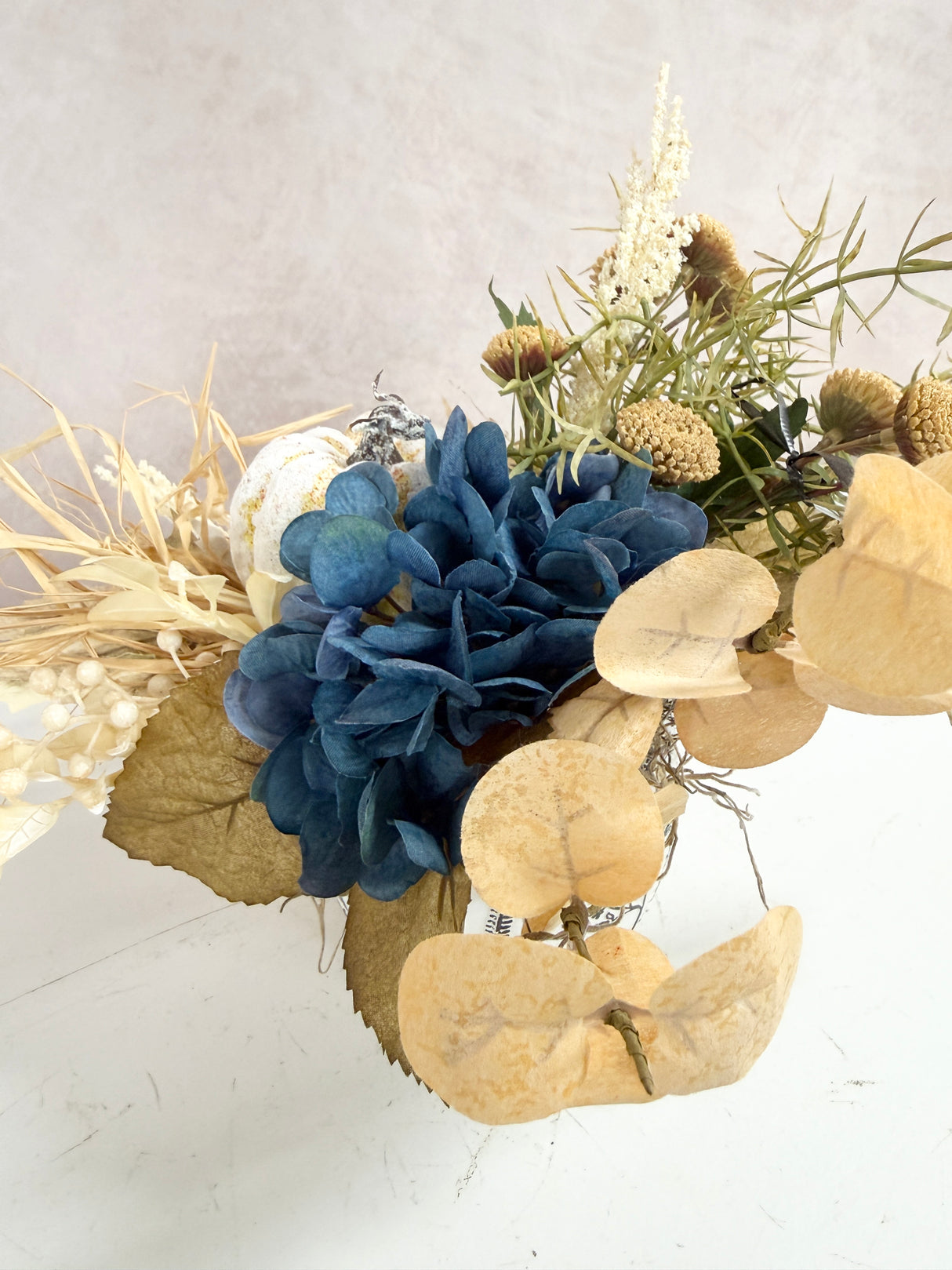 11" Blue Serene Centerpiece