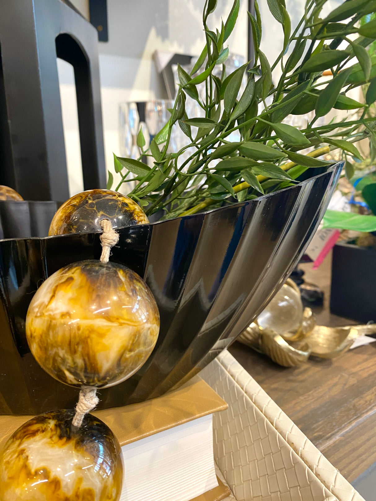 14" Sculpted Modern Planter