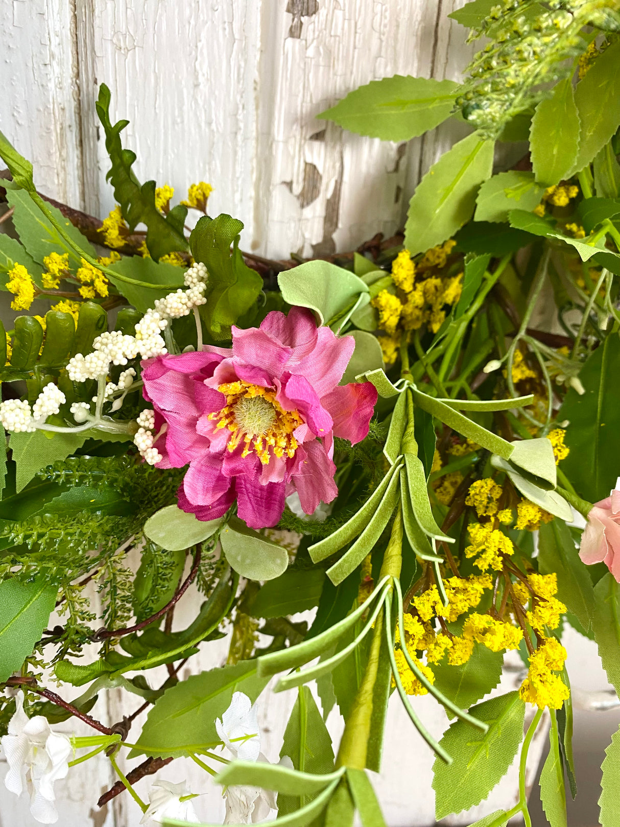 23" Easter Blossom Nest Wreath