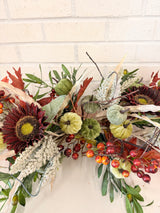 34" Autumn Homestead Swag