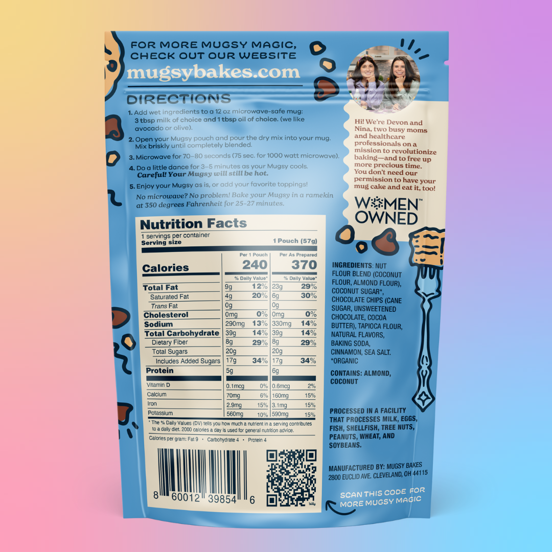 Chocolate Chip Mug Cookie Mix