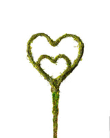 Heart Moss Pick Set of 3