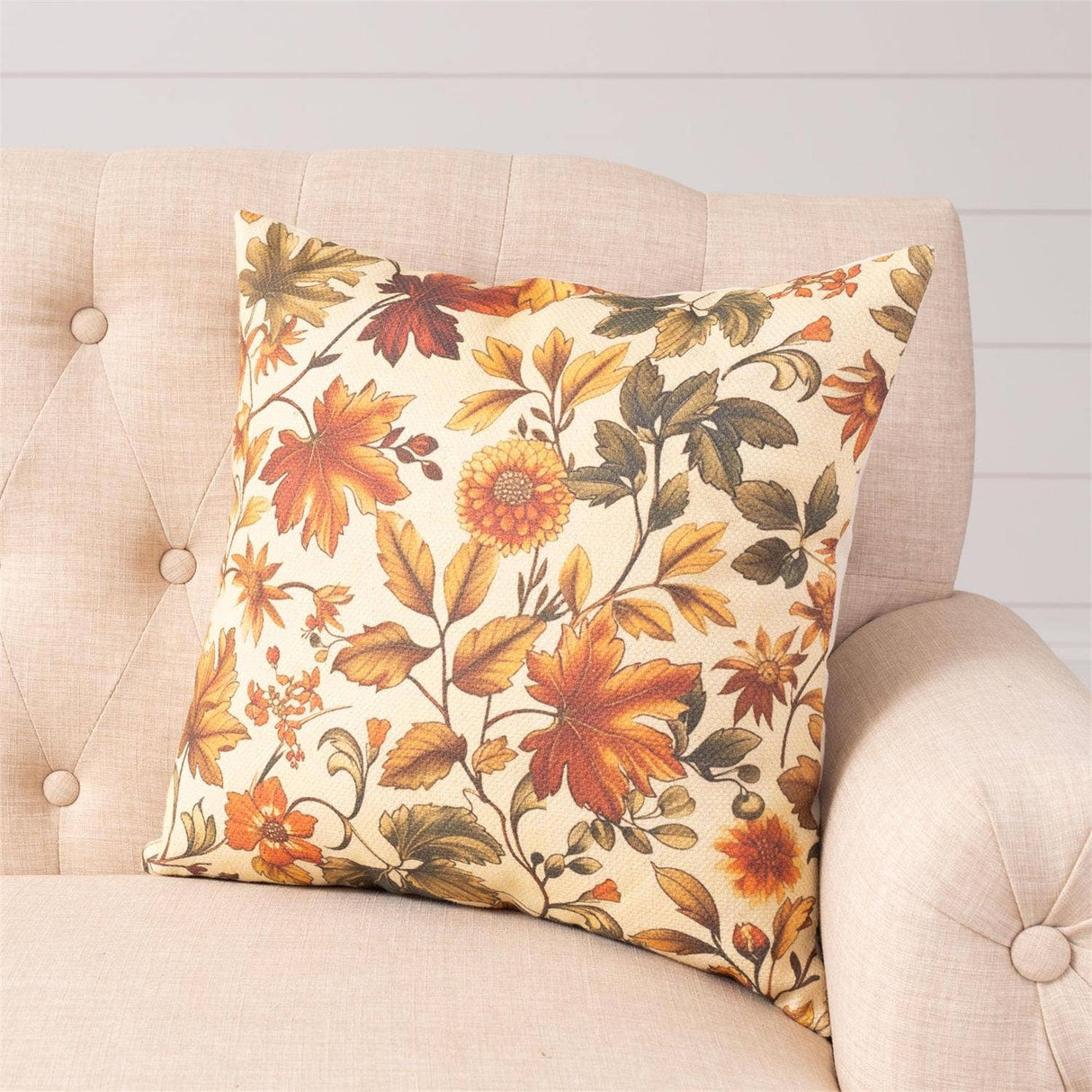 Falling Leaves Pillow for Fall home decor from Magnolias Home Decor
