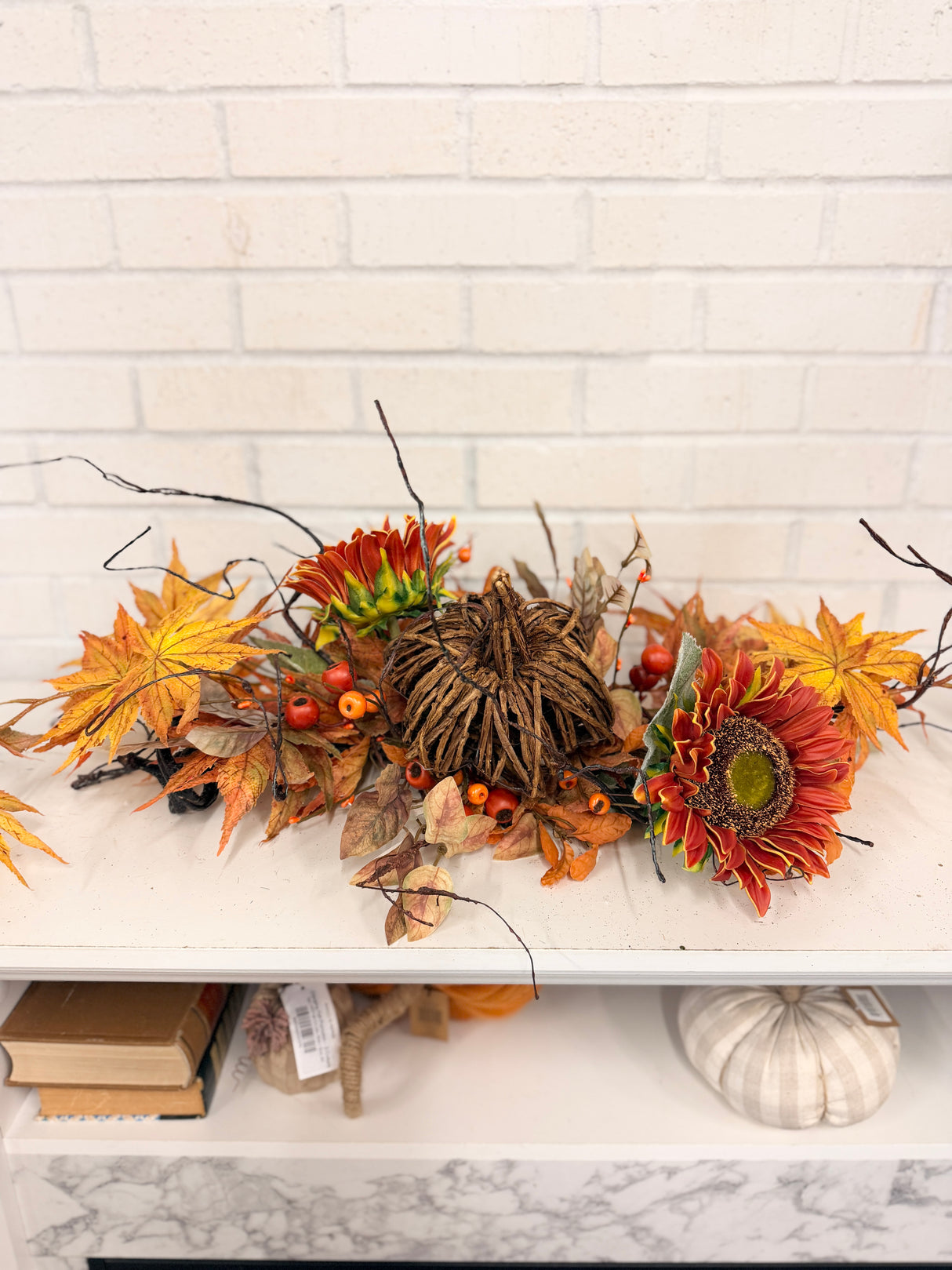 Rustic Pumpkin Swag Kit