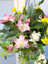 24" Backyard Bloom Hanging Basket