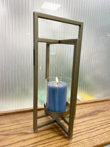 Industrial Design Lantern Glass Candleholder