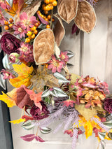 30" Royal Autumn Wreath
