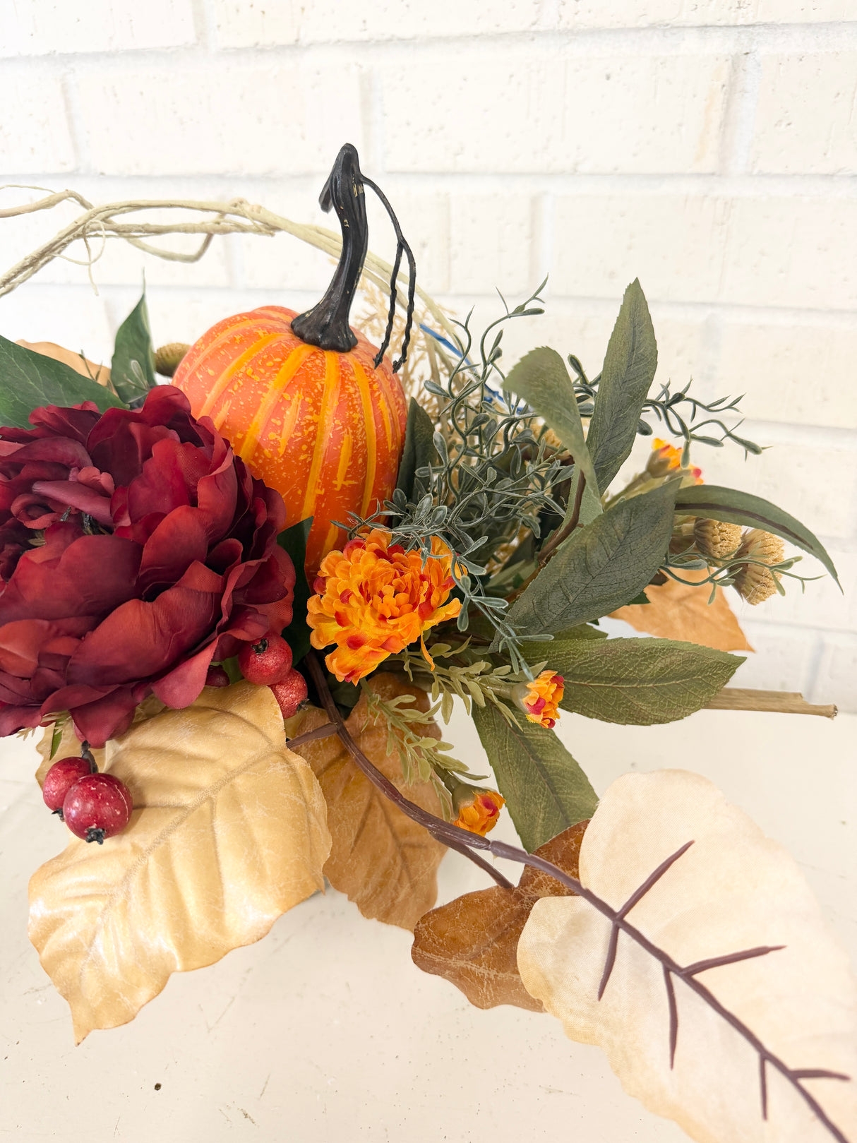 24" Spicy Fall Centerpiece