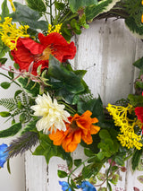 15" Summer Fun Mini Wreath