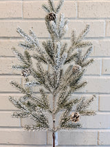Snow Flurry Pine Stem