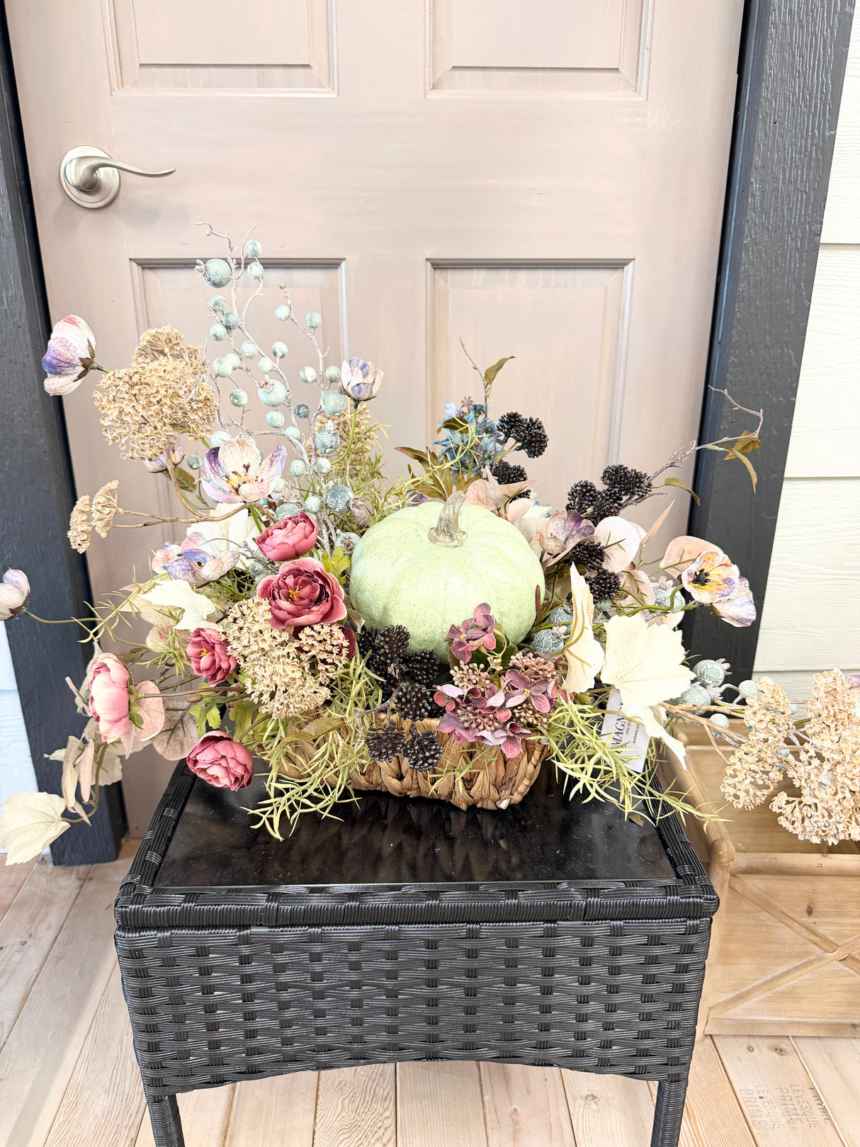27" Wild Pumpkin Centerpiece