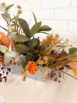 26" Cozy Autumn Days Centerpiece