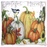 Pumpkin Grateful Harvest Indoor/Outdoor Pillow