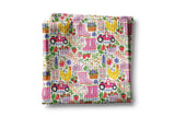 Chicken Spring Garden Tea Towel