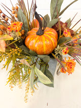 18" Hidden Pumpkin Centerpiece