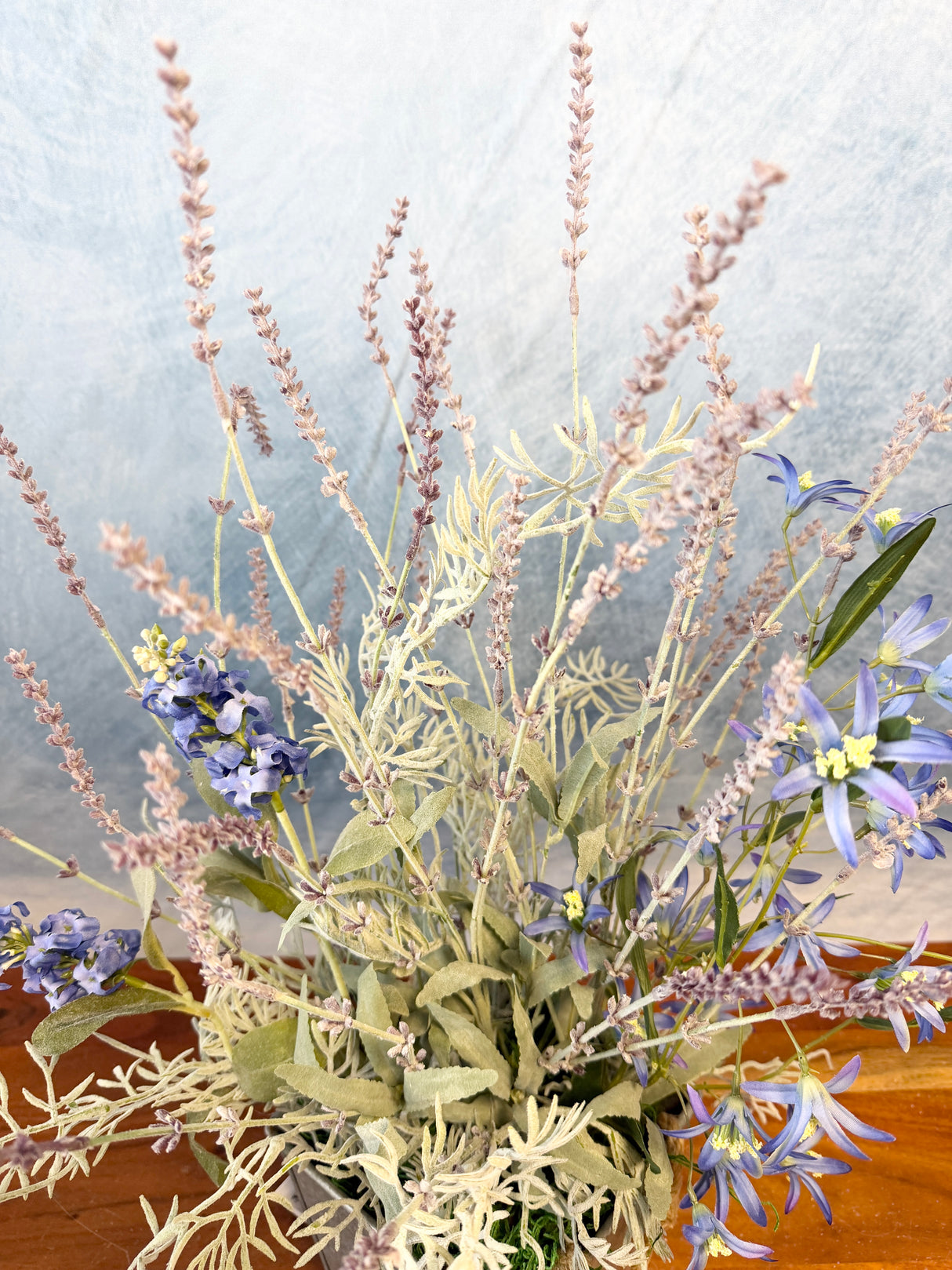 21" Lovely Lavender Centerpiece