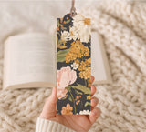 Blush Floral Wood Bookmark