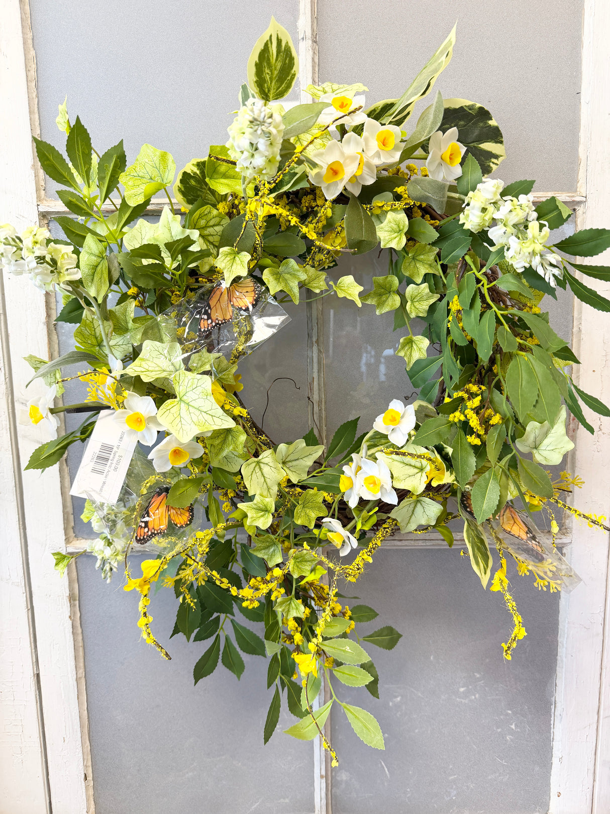 19" Spring Into Action Wreath