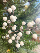 White Bitty Berry Mini Pick