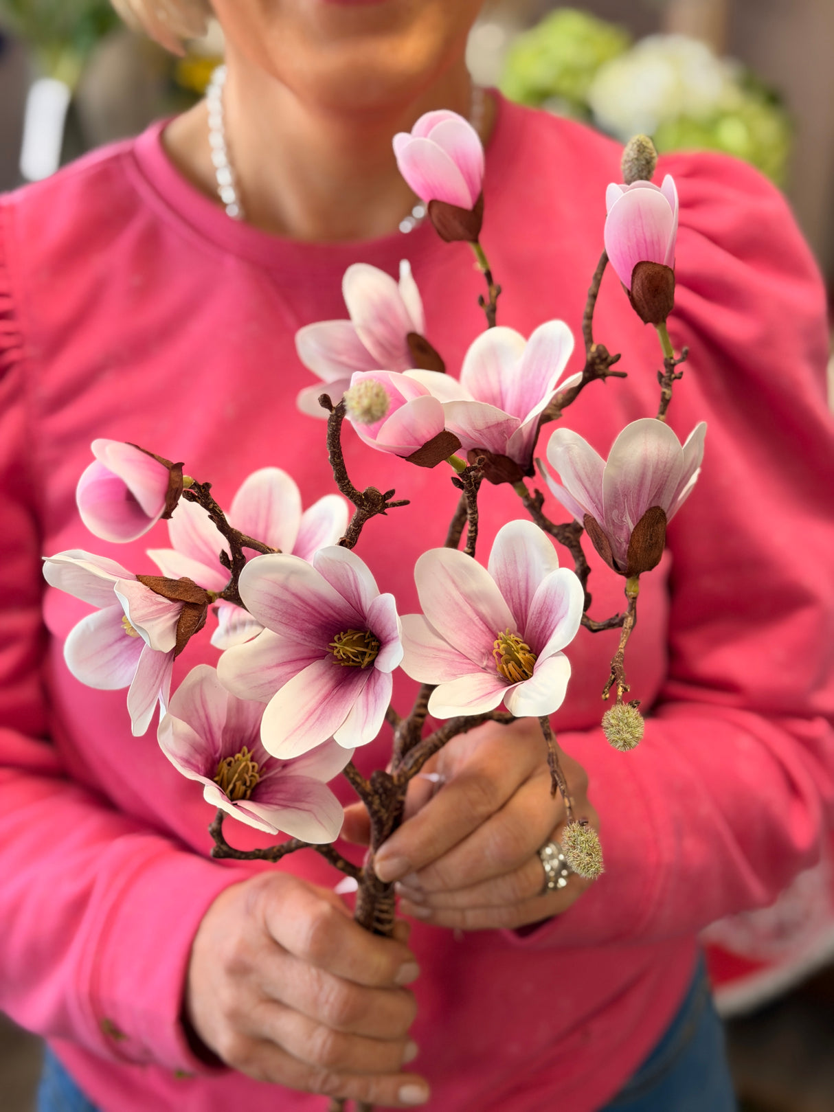 Saucer Magnolia Stem