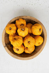 Mini Orange Dried Pumpkin Bag