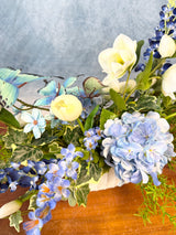 24" Blue Skies Centerpiece