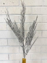 Snowy Brown Twig Spray
