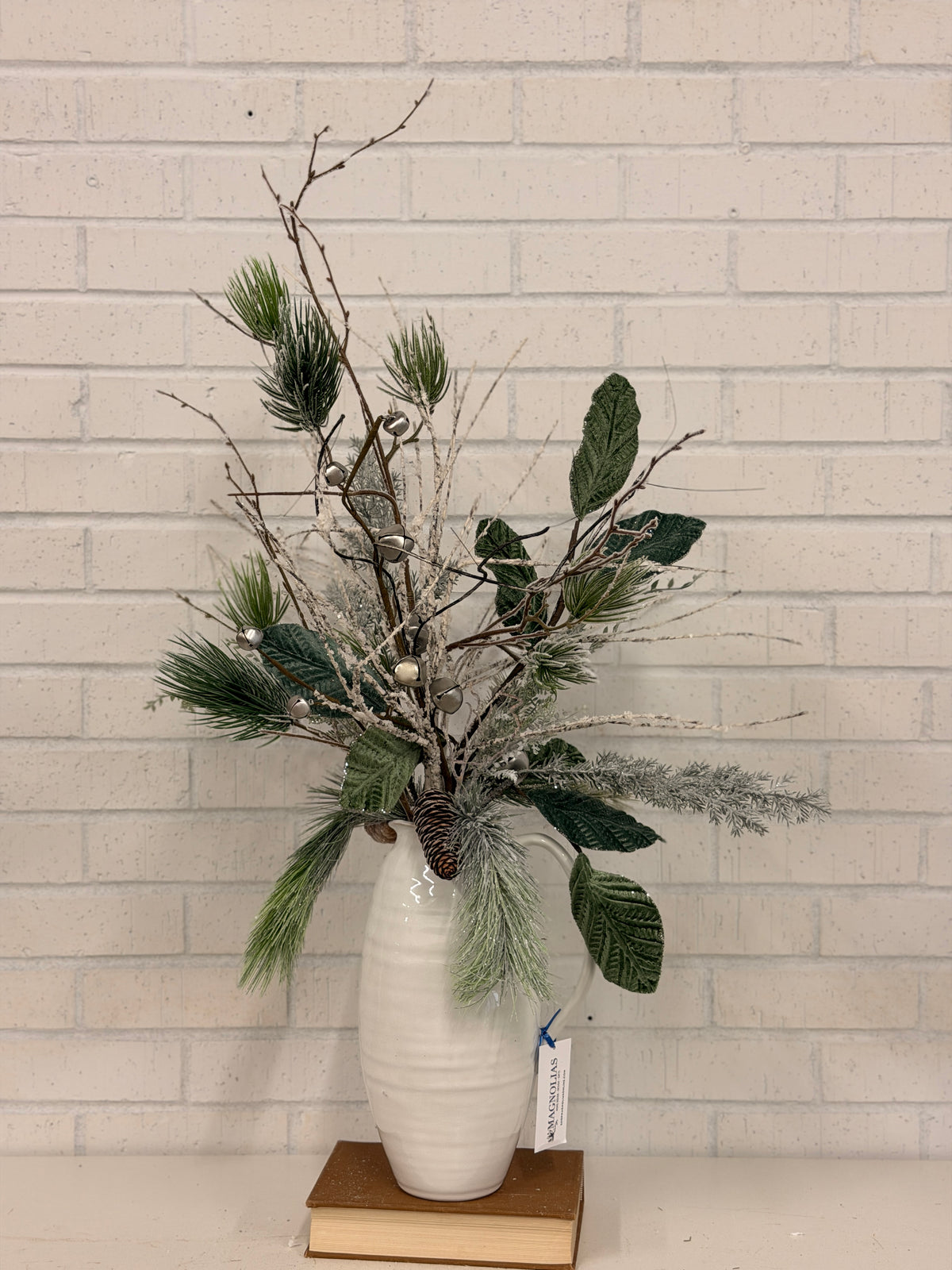 Snowy Elegant Greens Drop-In Kit