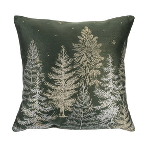 Rich Green Tree Pillow for Christmas home decor from Magnolias Home Decor