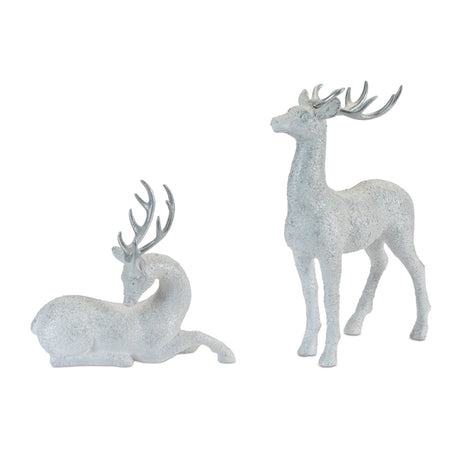 Ice Storm Deer for Christmas home decor from Magnolias Home Decor